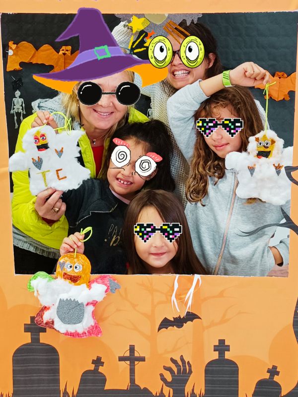 Ateliers créatifs eco-responsable, enfants, parents, thème Halloween, zone commerciale, Landes